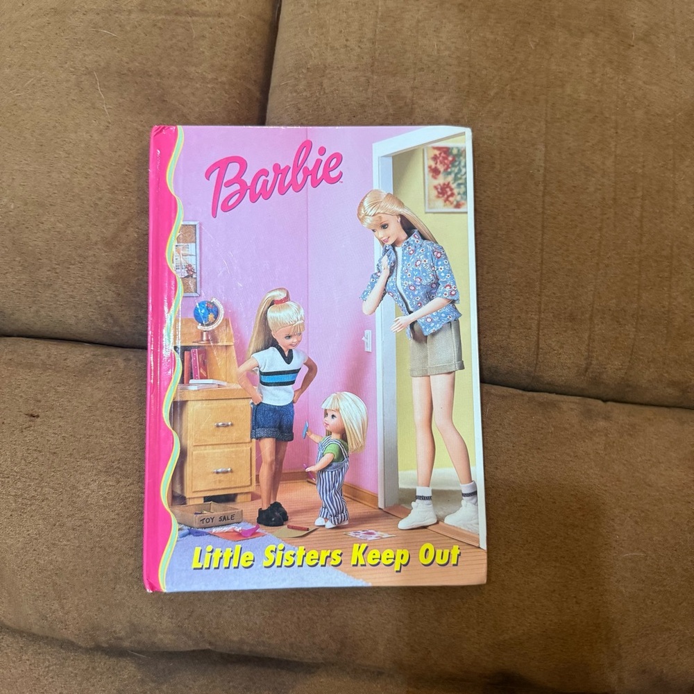 Barbie “Little Sisters Keep Out” Hardcover Book